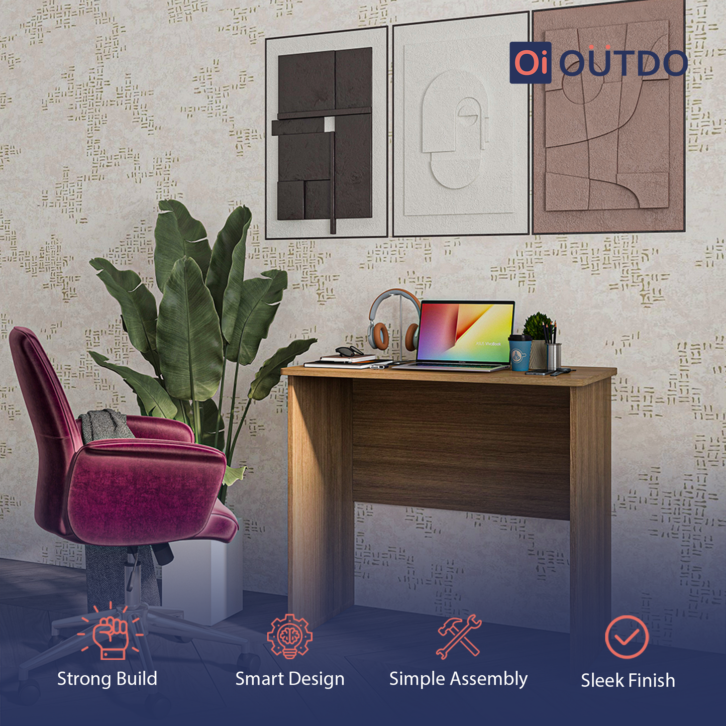 Outdo Essential Work Desk