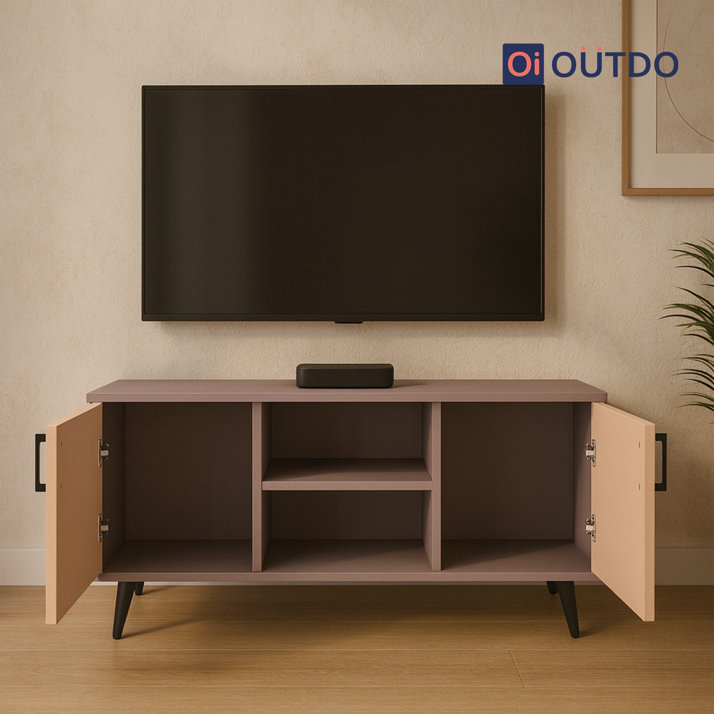 SymView TV Unit | Voila Clay