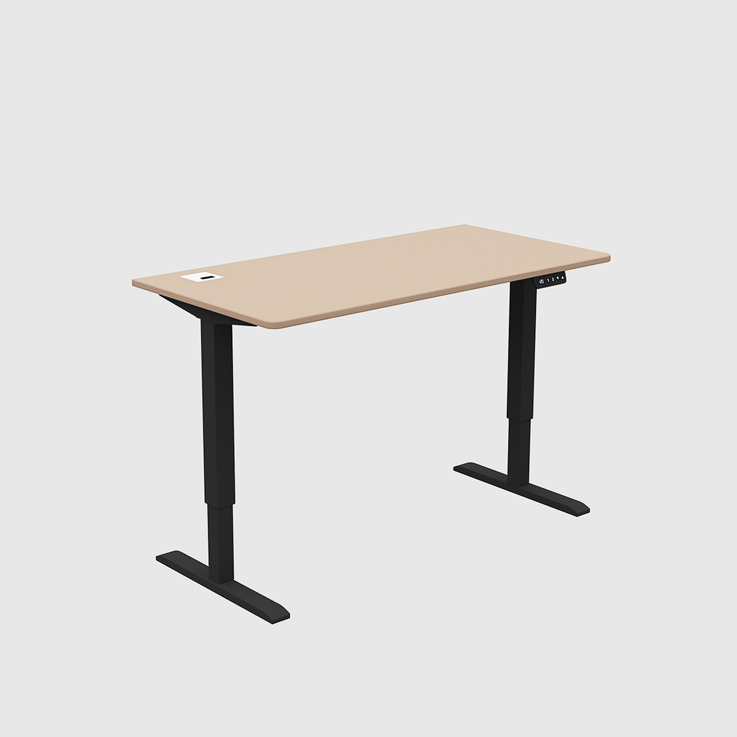 FlexPro Sit-Stand Smart Desk | Irish Cream