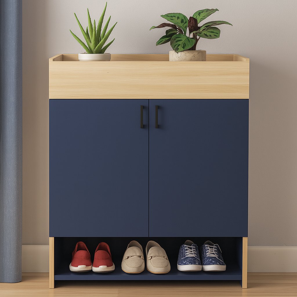 Shoe Rack with Planters