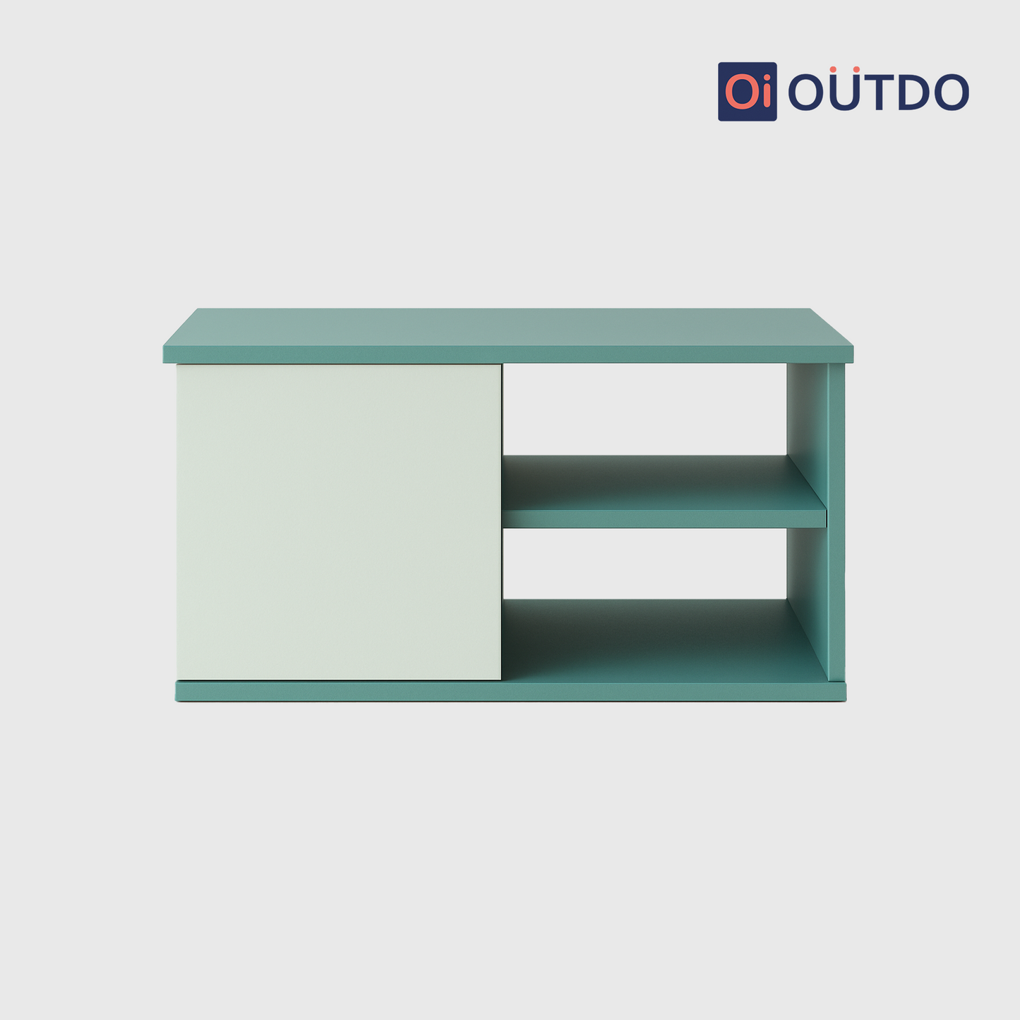 BrewBox Coffee Table | Fern Green Water Green