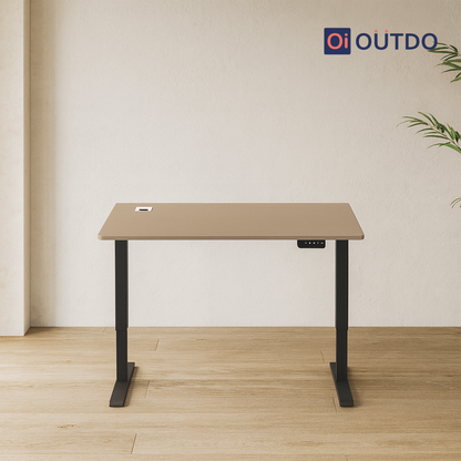 FlexPro Sit-Stand Smart Desk | Irish Cream