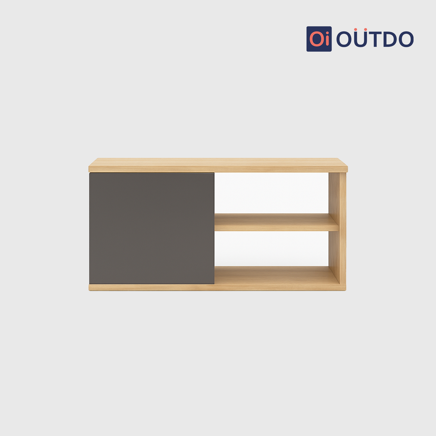 BrewBox Coffee Table | Tundra Oak Slate Grey