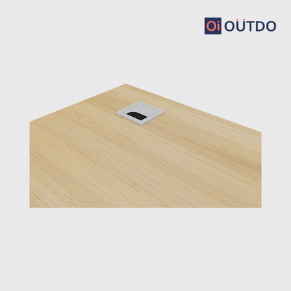 OutDo FlexPro Sit-Stand Smart Desk | Tundra Oak