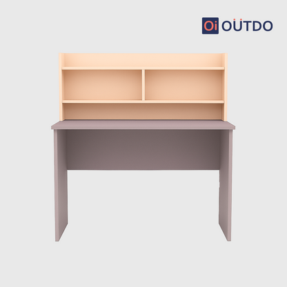 ShelfEdge Study Desk with Book Shelf | Voila Clay