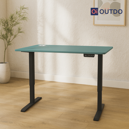 FlexPro Sit-Stand Smart Desk | FERN GREEN