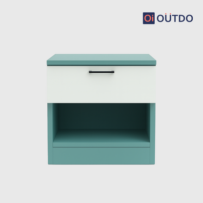 NiteBlock Bed Side Table | Fern Green Water Green