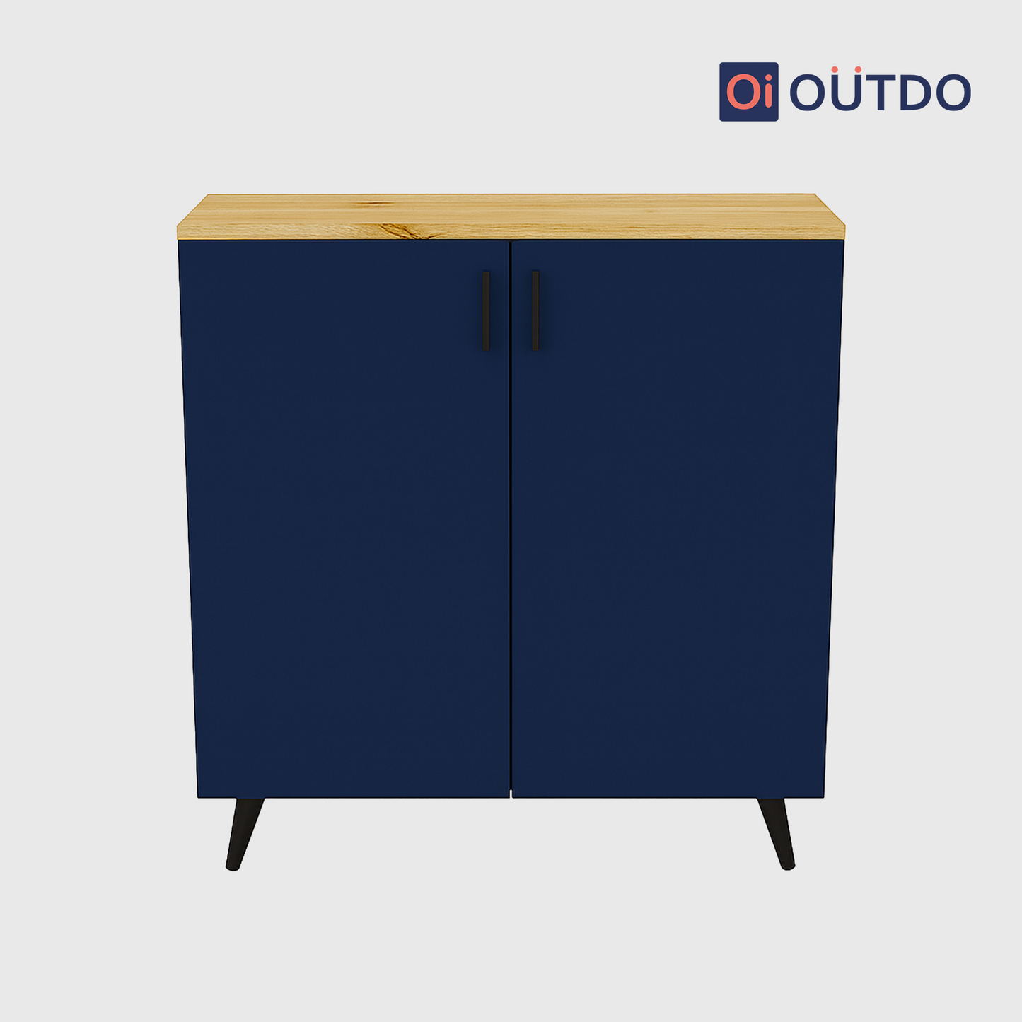 HideStep Shoe Rack | Flagstaff Oak Navy Blue