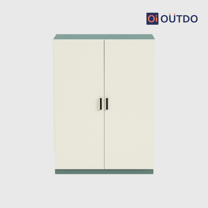 Moduno 2 Door Wardrobe | Fern Green Water Green
