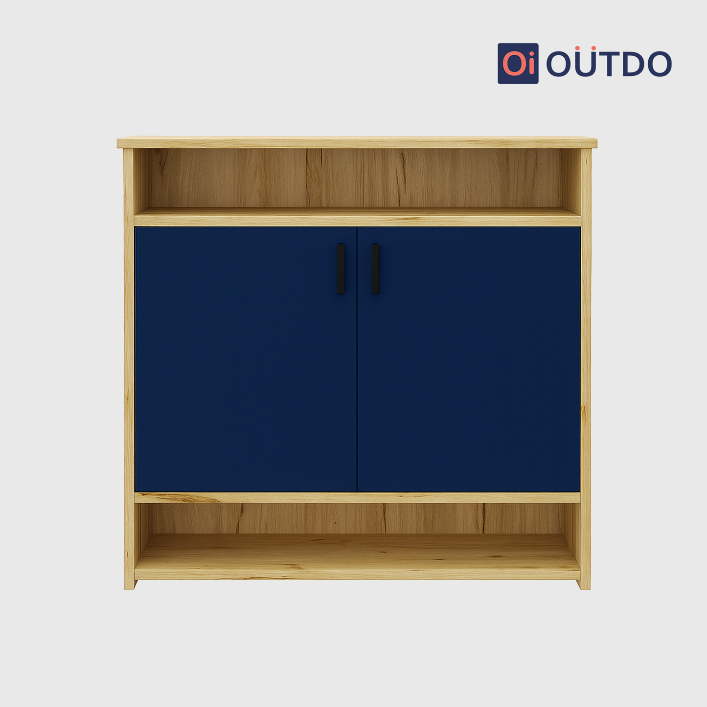 QuickTuck Shoe Rack  | Flagstaff Oak Navy Blue