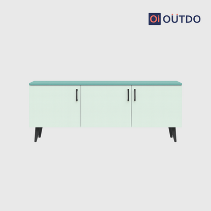 BlockView TV Unit | Fern Green Water Green