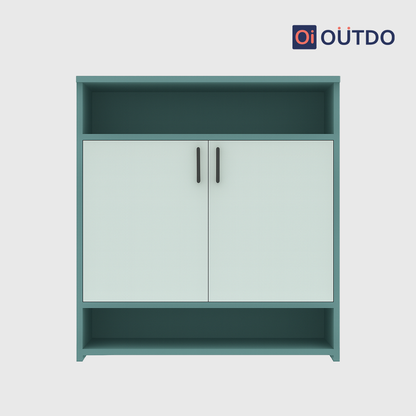 QuickTuck Shoe Rack | Fern Green Water Green