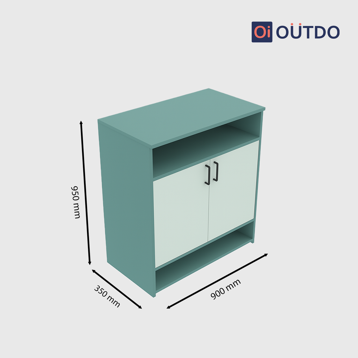 QuickTuck Shoe Rack | Fern Green Water Green