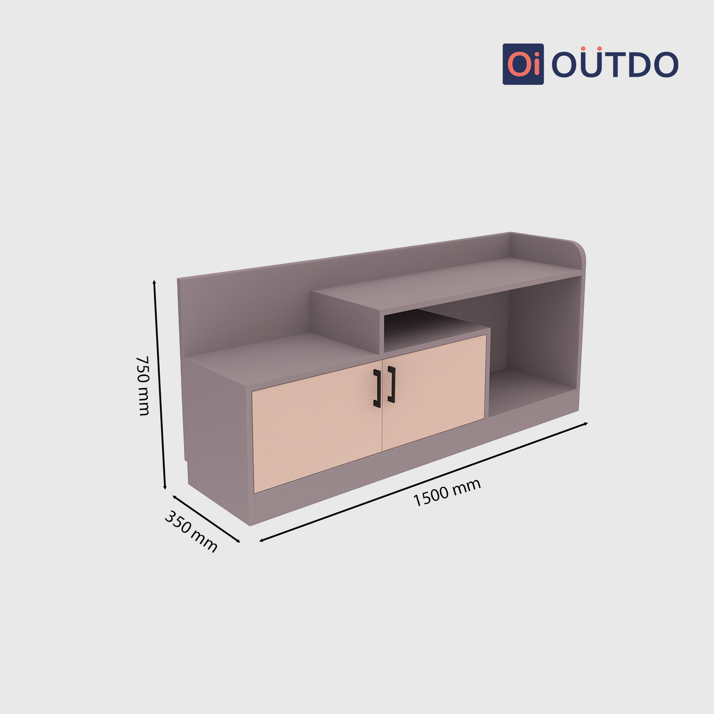 ViewFold TV Unit | Voila Clay