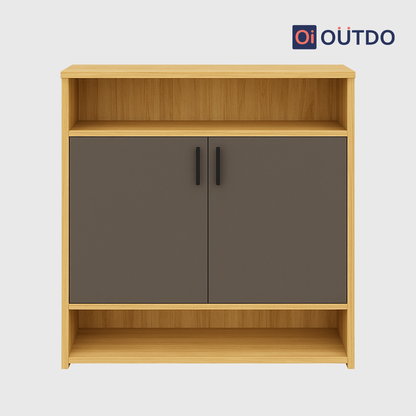 QuickTuck Shoe Rack | Tundra Oak Slate Grey