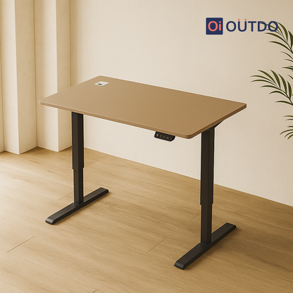 FlexPro Sit-Stand Smart Desk | Irish Cream