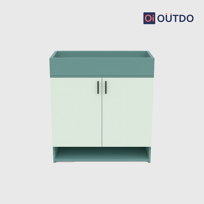 SoleGuard Shoe Rack | Fern Green Water Green