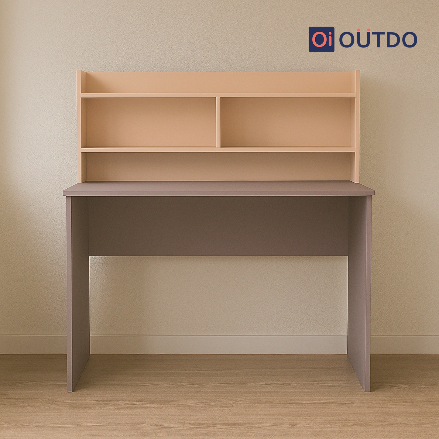 ShelfEdge Study Desk with Book Shelf | Voila Clay