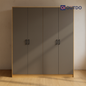 StoreForm 4 Door Wardrobe | Tundra Oak Slate Grey