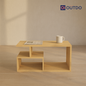StepBrew Coffee Table | Tundra Oak Slate Grey