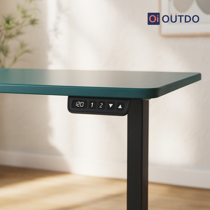 FlexPro Sit-Stand Smart Desk | FERN GREEN