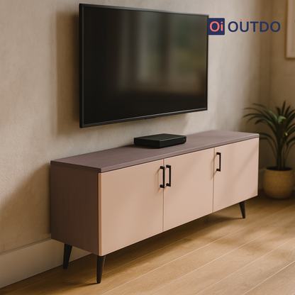 BlockView TV Unit | Voila Clay