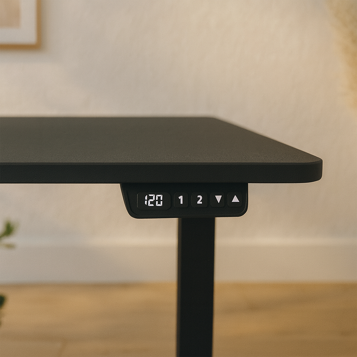 FlexPro Sit-Stand Smart Desk | Black Matt