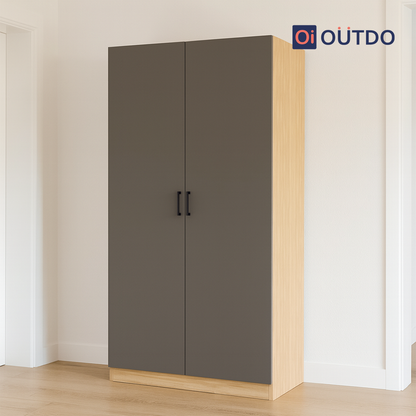 Moduno 2 Door Wardrobe | Tundra Oak Slate Grey