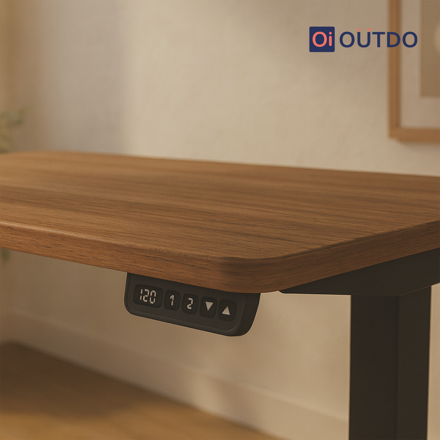 FlexPro Sit-Stand Smart Desk | Dingo Oak