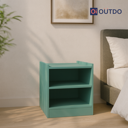 OpenRest Bed Side Table | Fern Green Water Green