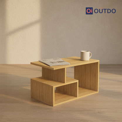 StepBrew Coffee Table | Tundra Oak Slate Grey