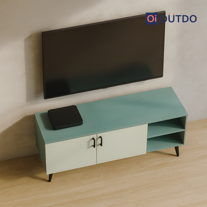DualView TV Unit | Fern Green Water Green