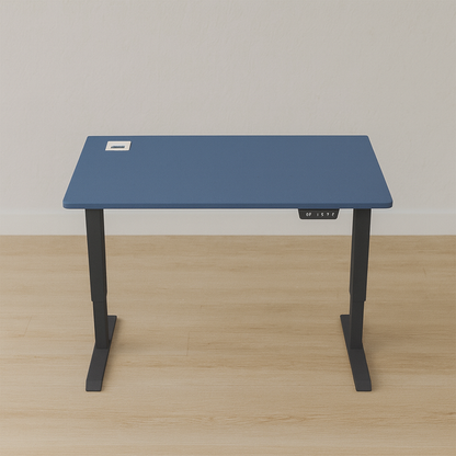 FlexPro Sit-Stand Smart Desk | Navy Blue