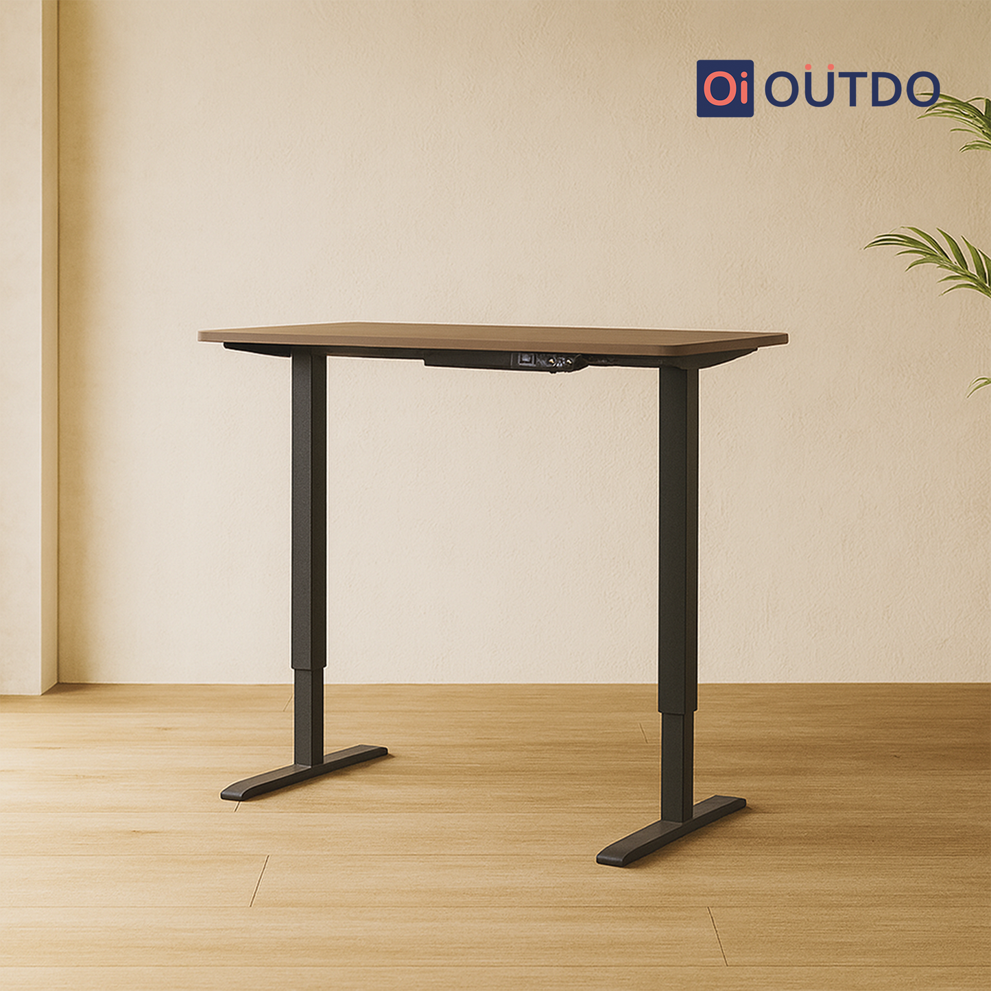 FlexPro Sit-Stand Smart Desk | Irish Cream