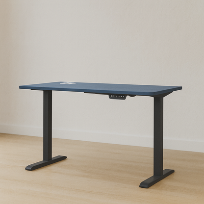 FlexPro Sit-Stand Smart Desk | Navy Blue