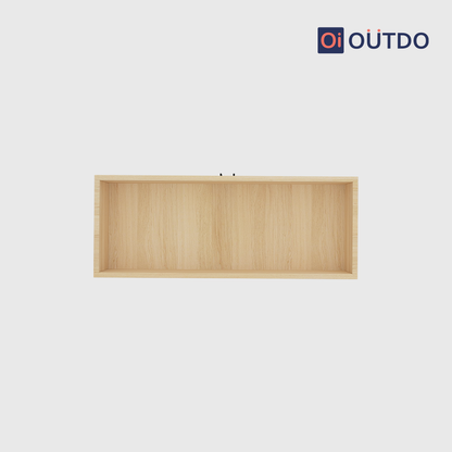 OutDo BloomStep Shoe Rack with Planter Top | Burma Teak and Navy Blue