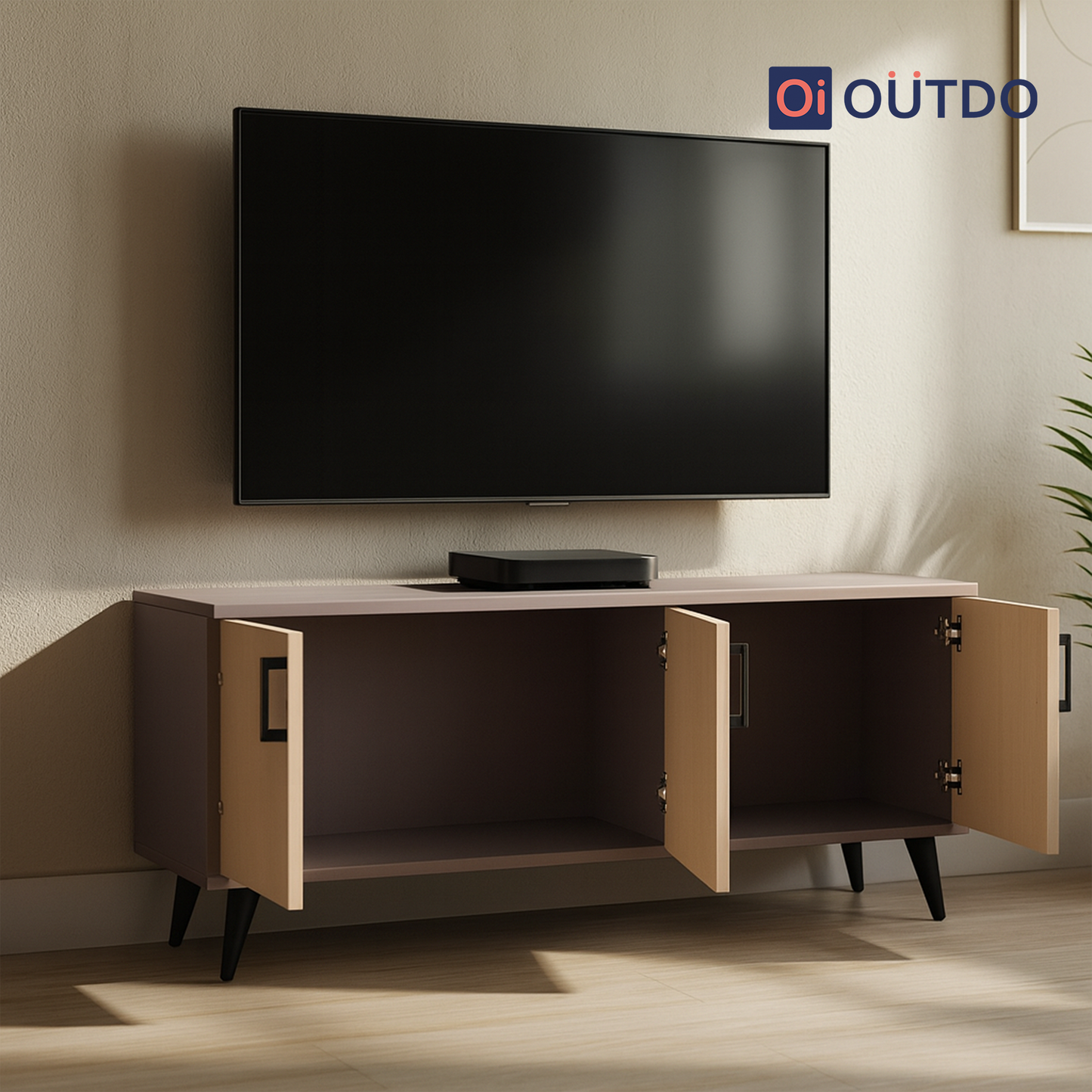 BlockView TV Unit | Voila Clay