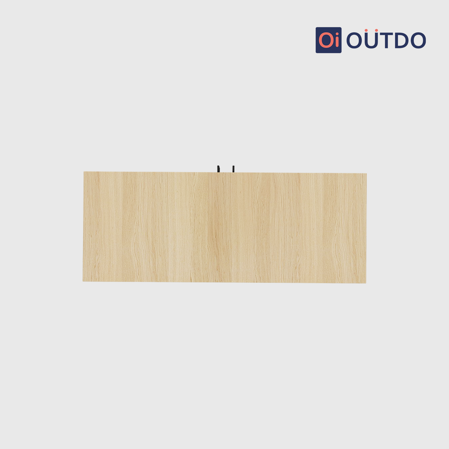 OutDo NeoStep Shoe Cabinet – Minimalist 2-Door Rack | Burma Teak and Navy Blue