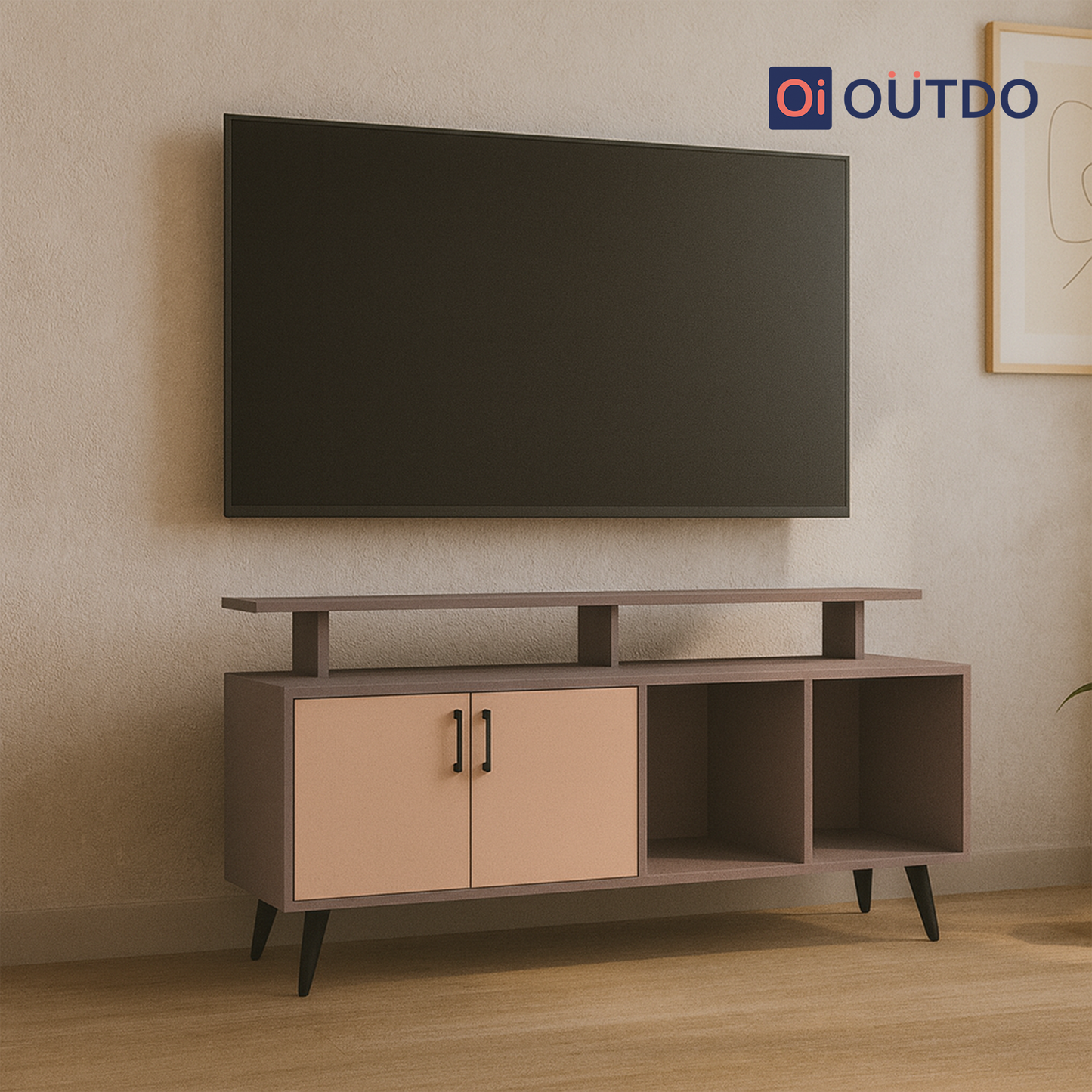 TierView TV Unit | Voila Clay