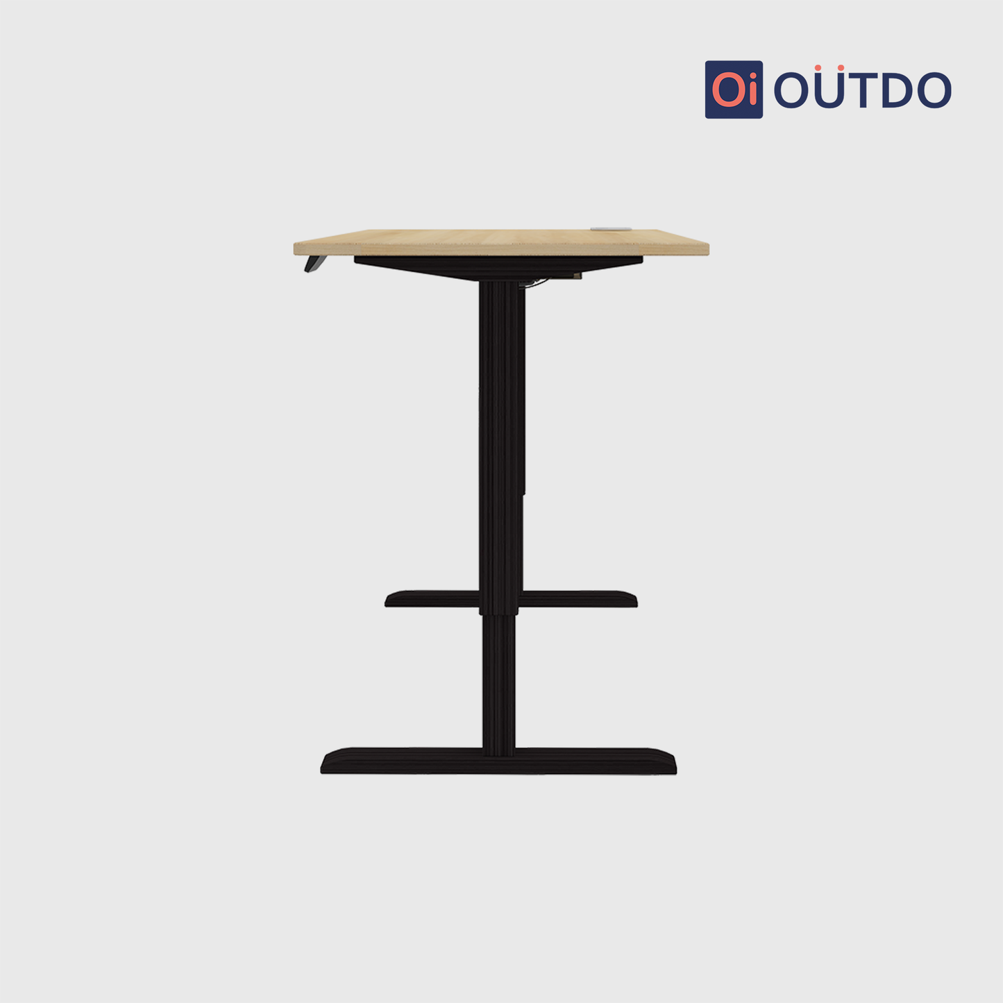 OutDo FlexPro Sit-Stand Smart Desk | Tundra Oak