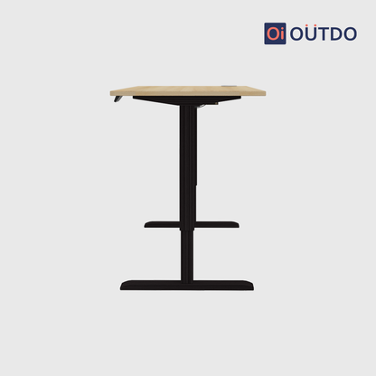 OutDo FlexPro Sit-Stand Smart Desk | Tundra Oak