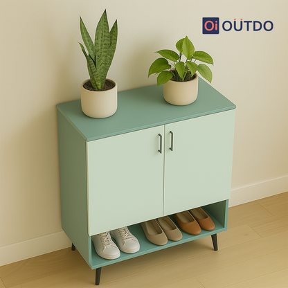 ShoeSync Shoe Rack | Fern Green Water Green