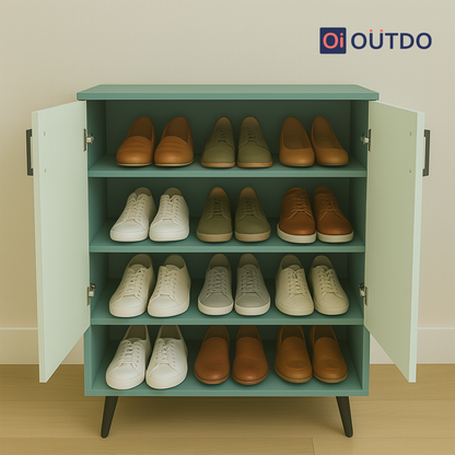 ShoeSync Shoe Rack | Fern Green Water Green