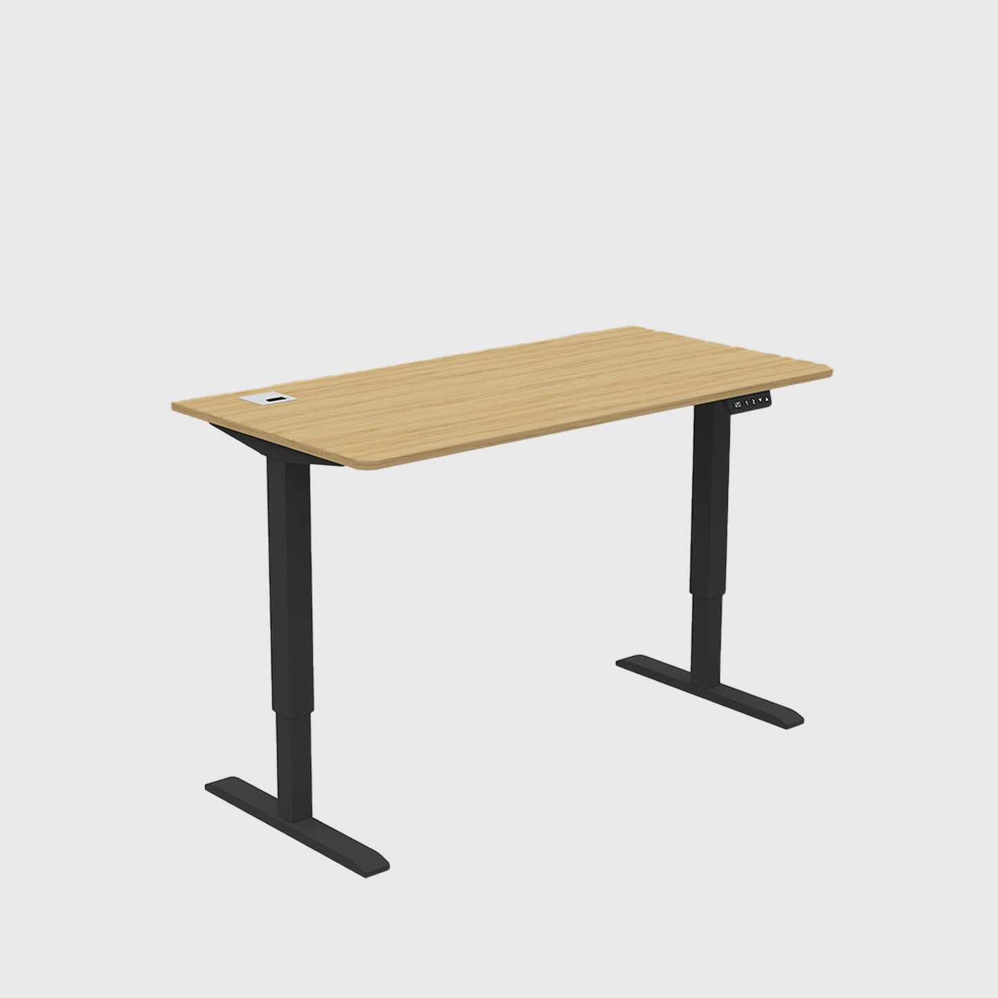 FlexPro Sit-Stand Smart Desk | Tundra Oak