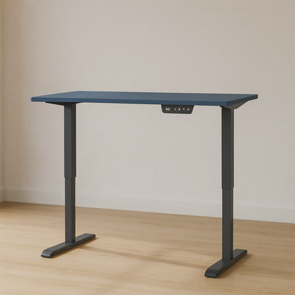 FlexPro Sit-Stand Smart Desk | Navy Blue