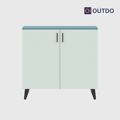 HideStep Shoe Rack | Fern Green Water Green